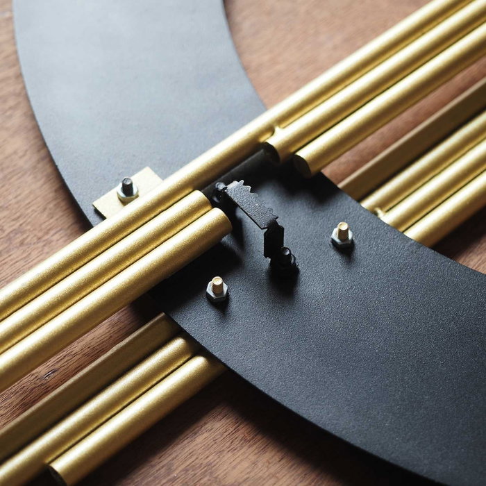 Wallity APT755LSAA Accesorio de Pared de Metal Decorativo Dorado y Negro